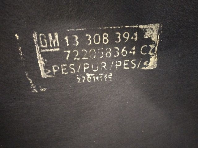 bontott OPEL INSIGNIA Motorháztető Szigetelés