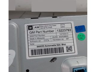 bontott OPEL INSIGNIA Multifunkciós Kijelző