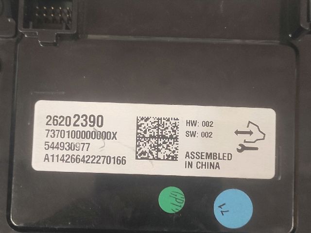 bontott OPEL INSIGNIA Multimédia Vezérlő