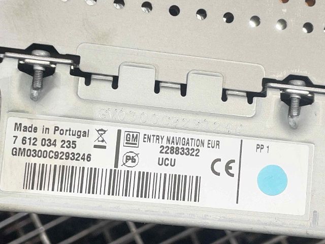 bontott OPEL INSIGNIA Rádió / CD