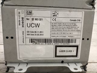 bontott OPEL INSIGNIA Rádió / CD