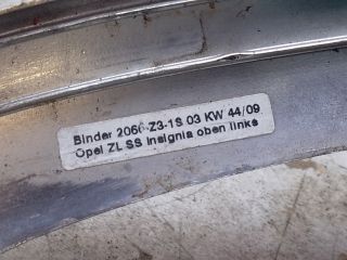 bontott OPEL INSIGNIA Tető Díszléc