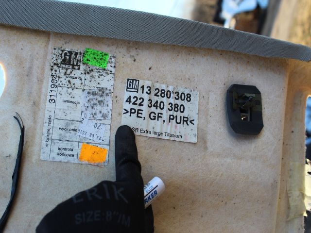 bontott OPEL INSIGNIA Tetőkárpit