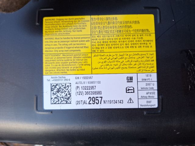 bontott OPEL INSIGNIA Utasoldali Légzsák