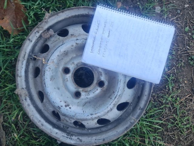 bontott OPEL KADETT Acélfelni (1 db)