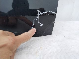 bontott OPEL KARL Bal első Ajtó (Üres lemez)