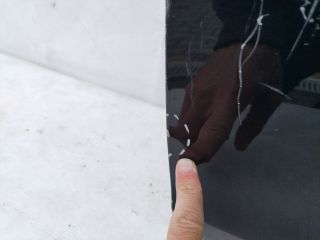 bontott OPEL KARL Bal első Ajtó (Üres lemez)