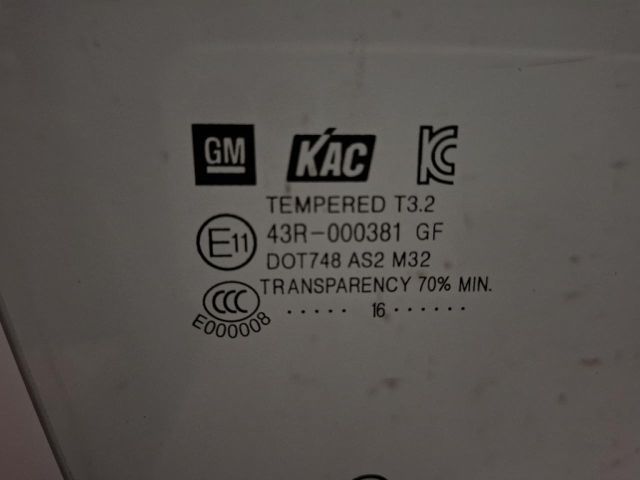 bontott OPEL KARL Jobb első Ablak