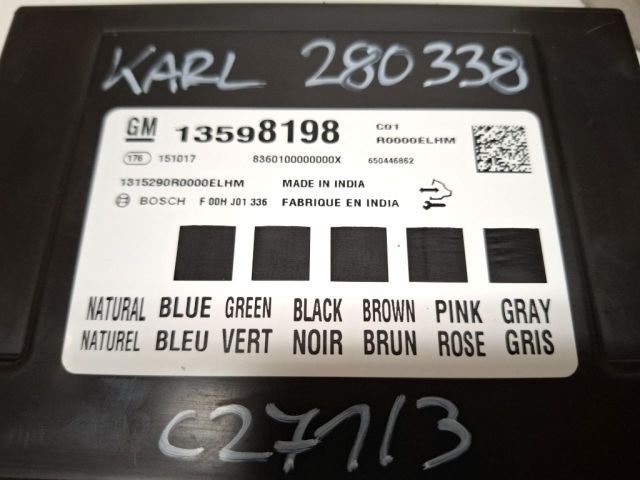 bontott OPEL KARL Komfort Elektronika