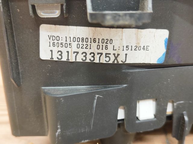 bontott OPEL MERIVA A Kilométeróra