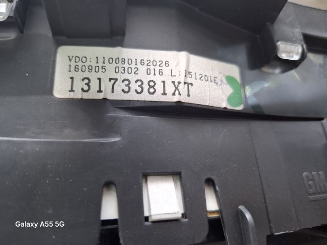 bontott OPEL MERIVA A Kilométeróra