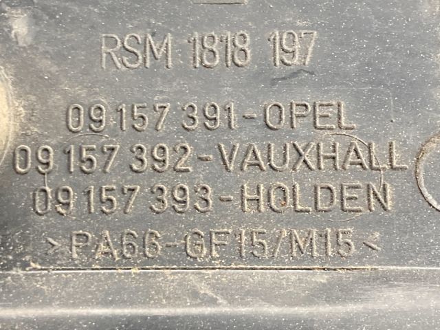 bontott OPEL MERIVA A Felső Motorburkolat