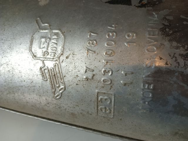 bontott OPEL MERIVA A Hátsó Kipufogó Dob