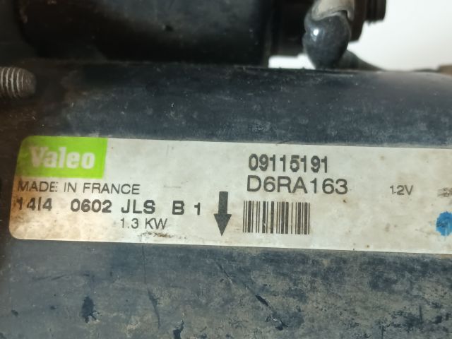 bontott OPEL MERIVA A Önindító