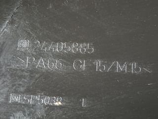 bontott OPEL MERIVA A Első Felső Vezérlés Burkolat