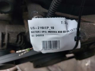 bontott OPEL MERIVA A Komplett Motor (Segédberendezésekkel)