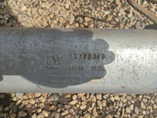 bontott OPEL MERIVA A Hátsó Kipufogó Dob