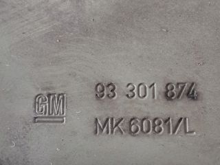 bontott OPEL MERIVA A Homlokfal (Üres lemez)