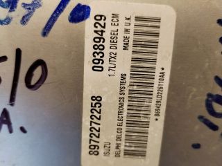 bontott OPEL MERIVA A Motorvezérlő