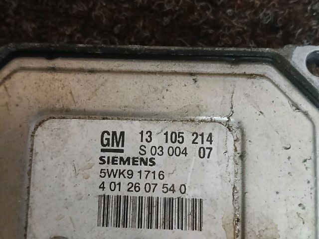 bontott OPEL MERIVA A Motorvezérlő