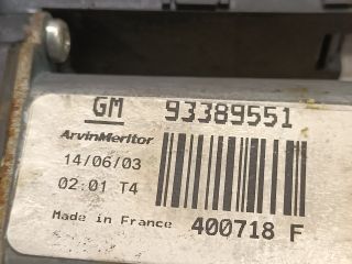 bontott OPEL MERIVA A Bal első Ablakemelő Szerkezet (Elektromos)