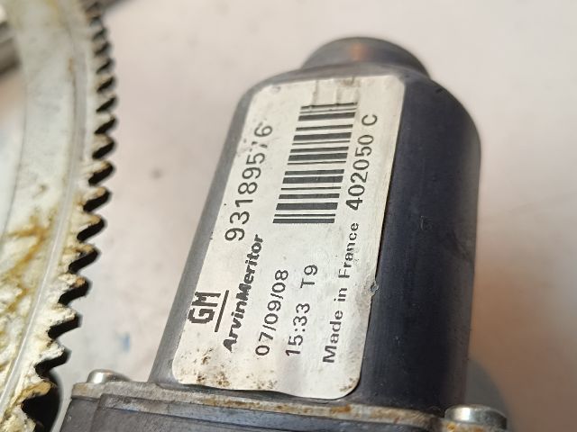 bontott OPEL MERIVA A Bal első Ablakemelő Szerkezet (Elektromos)