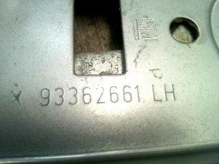 bontott OPEL MERIVA A Bal első Ablakemelő Szerkezet (Elektromos)