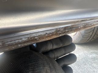 bontott OPEL MERIVA A Bal első Ajtó (Üres lemez)