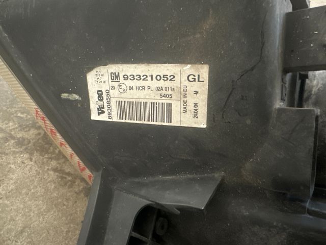 bontott OPEL MERIVA A Bal Fényszóró