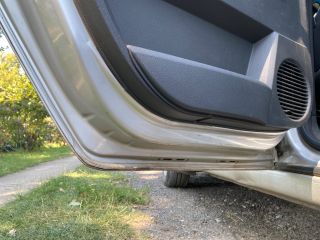 bontott OPEL MERIVA A Bal hátsó Ajtó (Üres lemez)