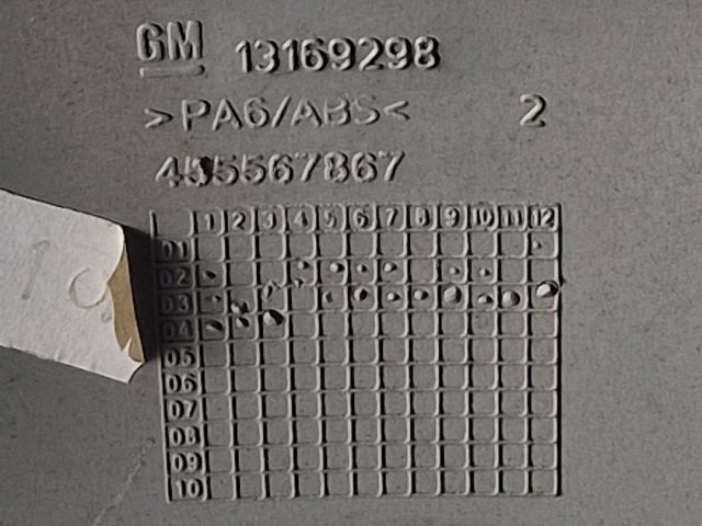 bontott OPEL MERIVA A Beltér Világítás Első