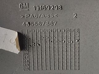 bontott OPEL MERIVA A Beltér Világítás Első