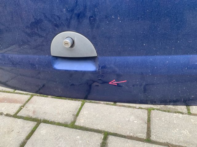 bontott OPEL MERIVA A Csomagtérajtó (Üres lemez)