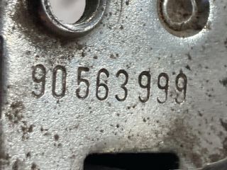 bontott OPEL MERIVA A Csomagtérajtó Zárszerkezet