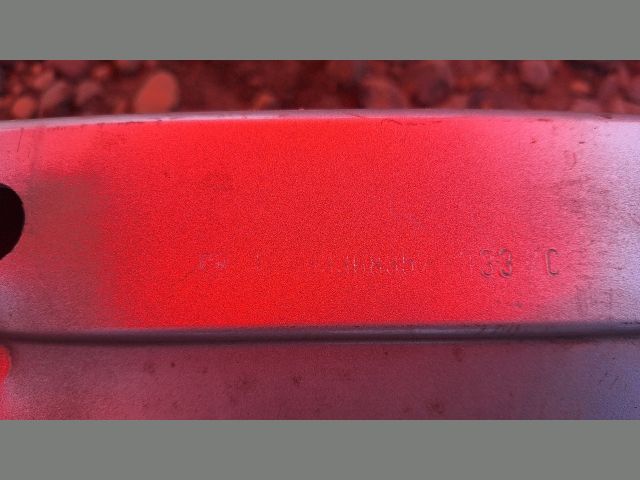 bontott OPEL MERIVA A Első Lökhárító Merevítő (Fém)