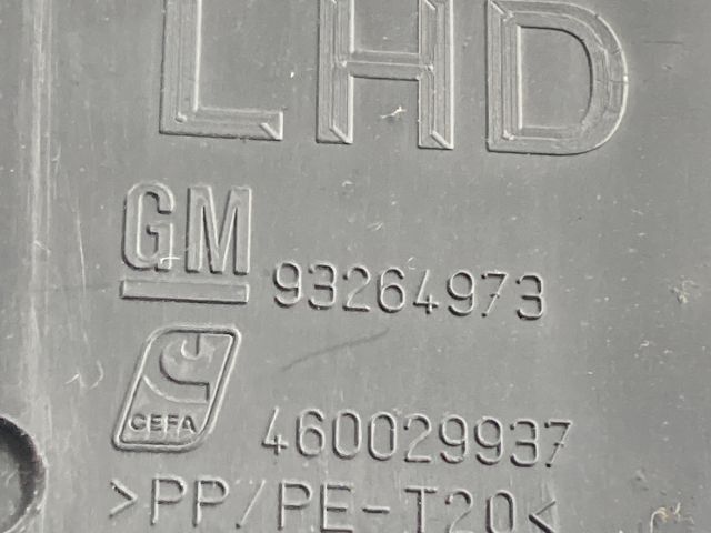 bontott OPEL MERIVA A Első Tároló Rekesz