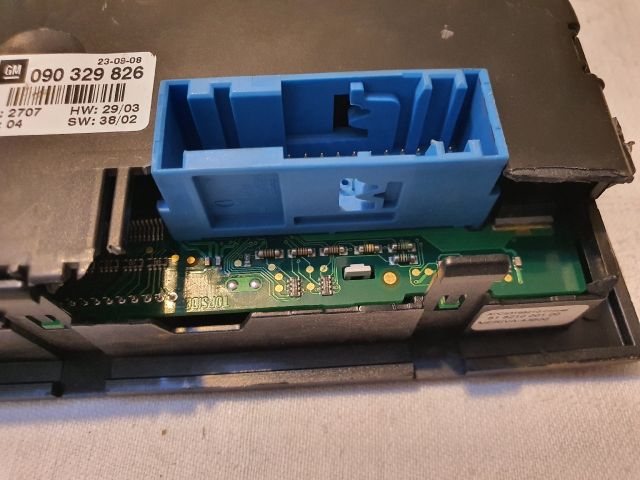 bontott OPEL MERIVA A Fűtéskapcsoló (digit klímás)