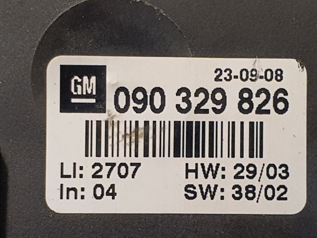 bontott OPEL MERIVA A Fűtéskapcsoló (digit klímás)