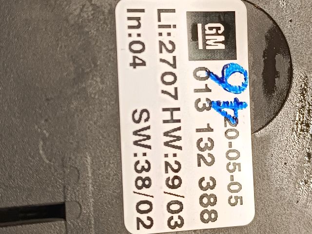 bontott OPEL MERIVA A Fűtéskapcsoló (digit klímás)