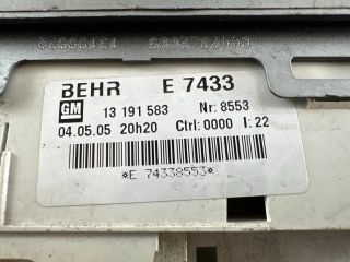 bontott OPEL MERIVA A Fűtéskapcsoló (manuális klímás)