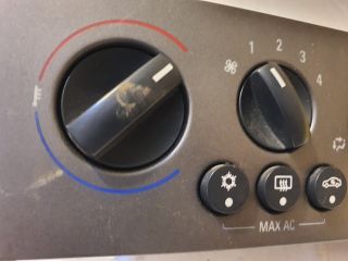 bontott OPEL MERIVA A Fűtéskapcsoló (manuális klímás)