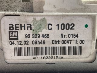 bontott OPEL MERIVA A Fűtéskapcsoló (manuális klímás)