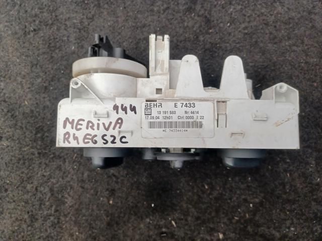 bontott OPEL MERIVA A Fűtéskapcsoló