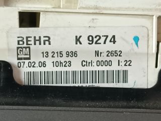 bontott OPEL MERIVA A Fűtéskapcsoló