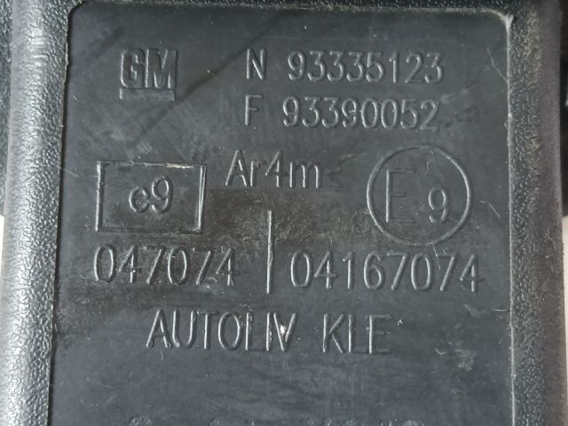 bontott OPEL MERIVA A Hátsó középső Biztonsági Öv