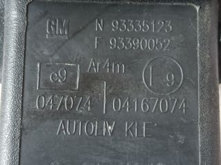 bontott OPEL MERIVA A Hátsó középső Biztonsági Öv