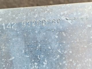 bontott OPEL MERIVA A Hátsó Lökhárító Merevítő (Fém)