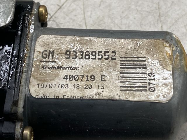 bontott OPEL MERIVA A Jobb első Ablakemelő Szerkezet (Elektromos)