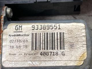 bontott OPEL MERIVA A Jobb első Ablakemelő Szerkezet (Elektromos)