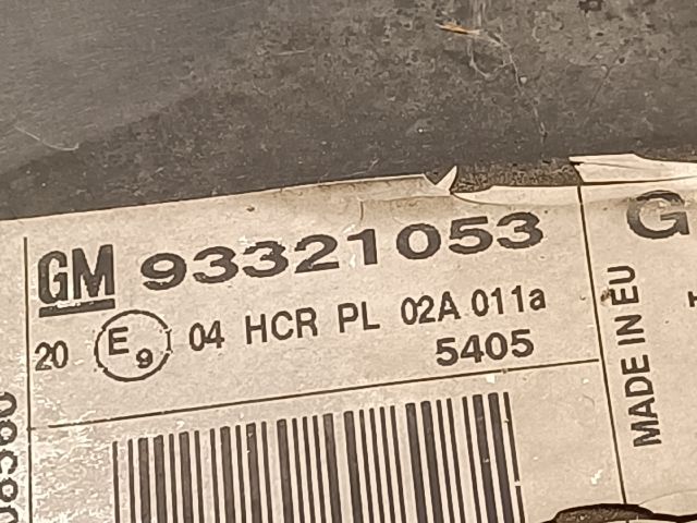 bontott OPEL MERIVA A Jobb Fényszóró